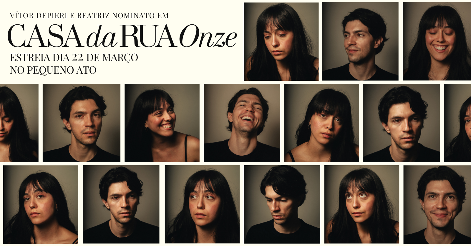 CASA DA RUA ONZE estreia temporada em São Paulo no Teatro Pequeno Ato