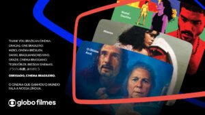 Globo Filmes homenageia o cinema brasileiro e seu reconhecimento internacional em nova campanha institucional
