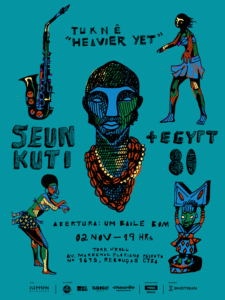 Seun Kuti & Egypt 80 em Curitiba – O Legado do afrobeat, reinventado no mês da consciência negra