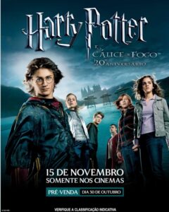 20 anos de ‘Harry Potter e o Cálice De Fogo’: Warner Bros. Pictures traz quarto filme da saga de volta aos cinemas