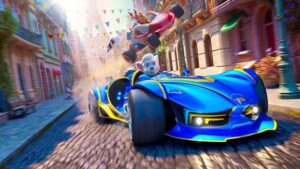 Waldemar Fast acerta a curva com a ratinha piloto