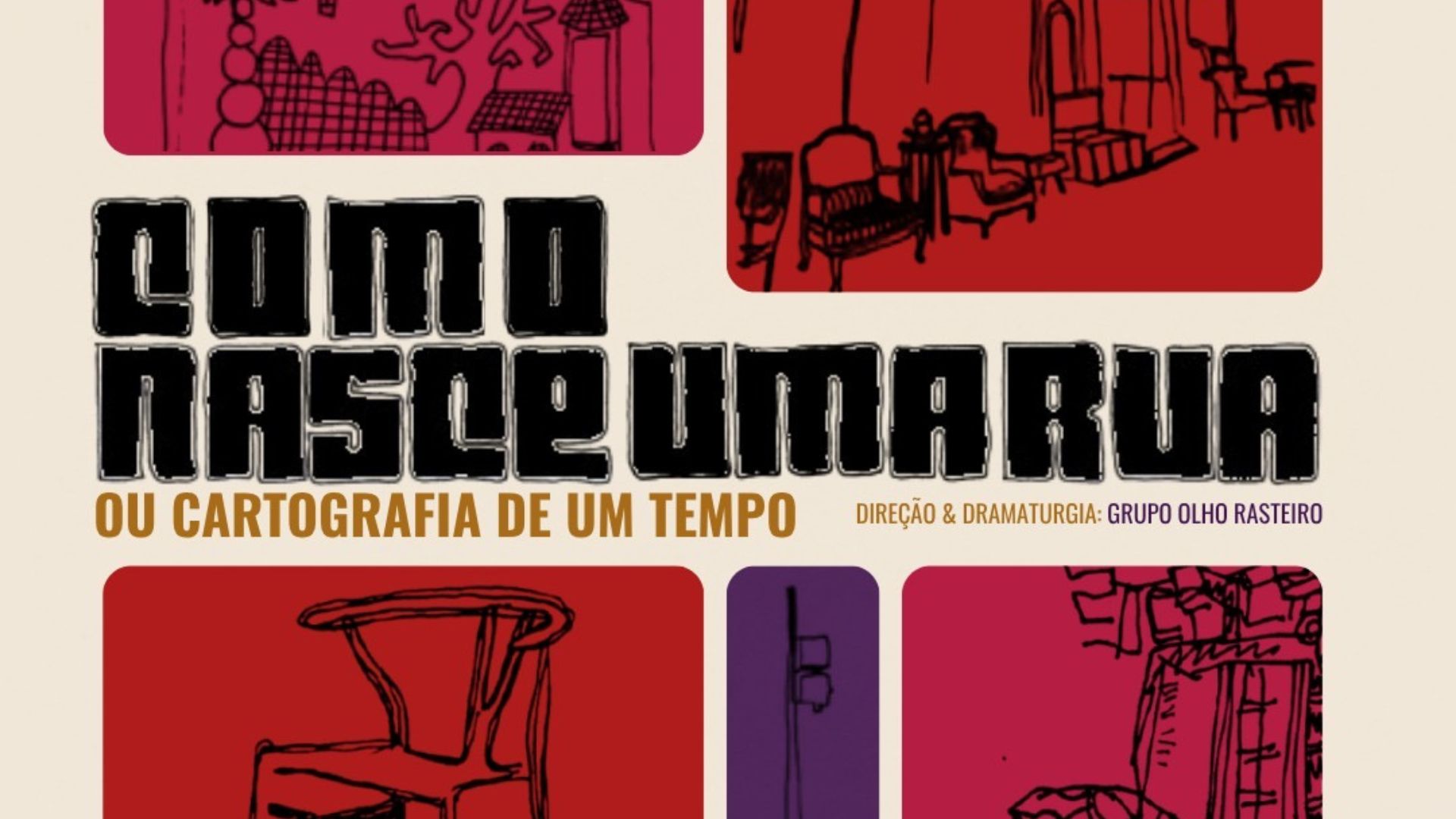 Rua Riachuelo é palco de espetáculo itinerante sobre o tempo, a cidade e o direito de sonhar