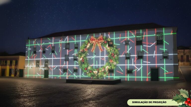 Natal em Paranaguá apresenta projeção nas paredes do Museu de Arqueologia com “A Lenda do Globo de Natal”