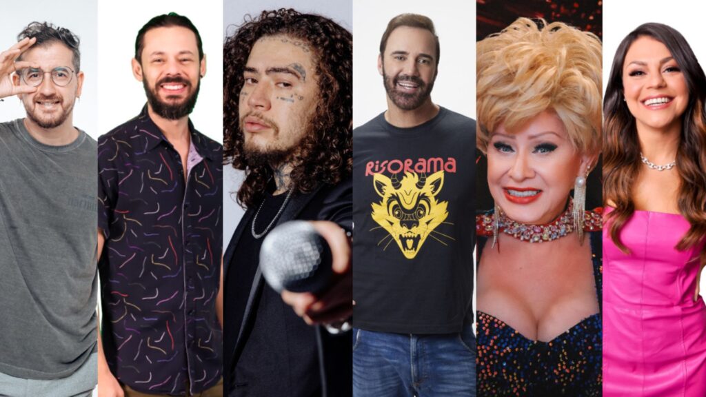 Risorama apresenta grandes nomes da comédia stand-up brasileira no palco da Pedreira Paulo Leminski