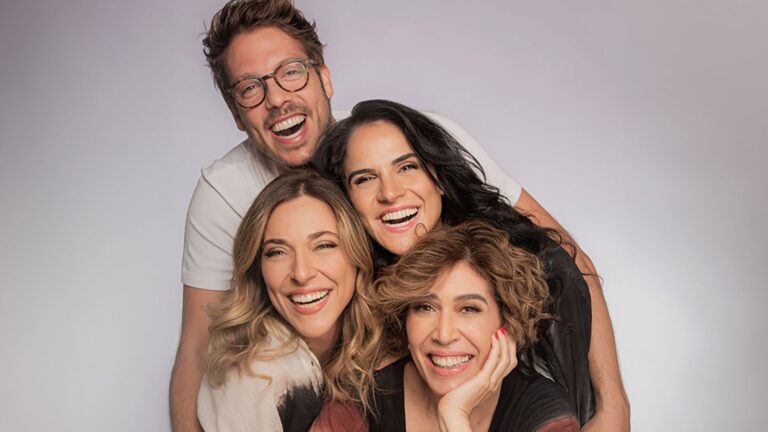 Comédia de Fábio Porchat, “Agora É Que São Elas” chega ao Teatro Nova Iguaçu Petrobras com Júlia Rabello, Maria Clara Gueiros e Priscila Castello Branco