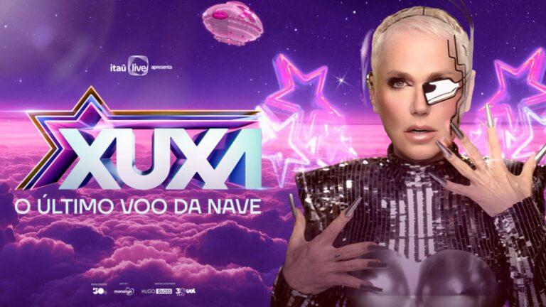 Xuxa traz turnê “O Último Voo da Nave” a Curitiba em show na Arena da Baixada